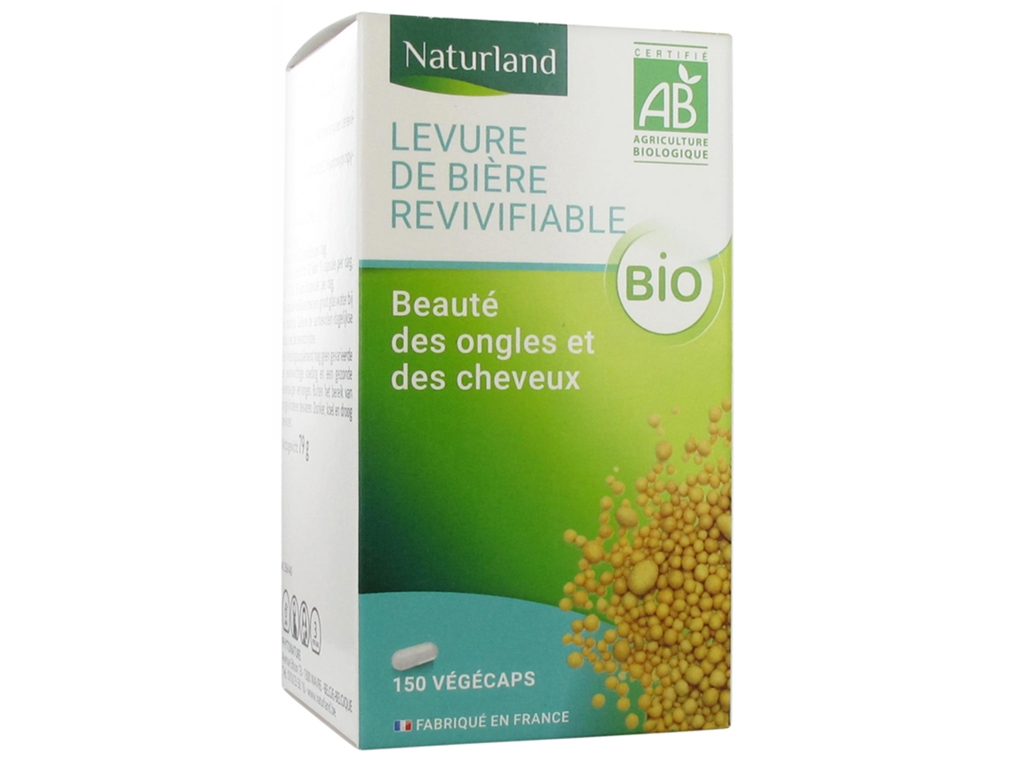 Levadura de Cerveza Revivificable Bio 150 Vegecaps NATURLAND