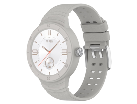 Correa de reloj inteligente transpirable integrada de silicona Cyber Huawei Watch GT (gris)