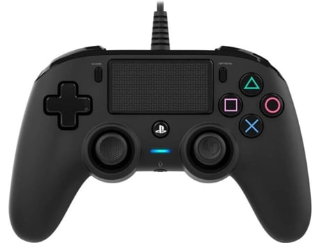 Mando BIGBEN PS4 Nacon Compact con cable (Negro)