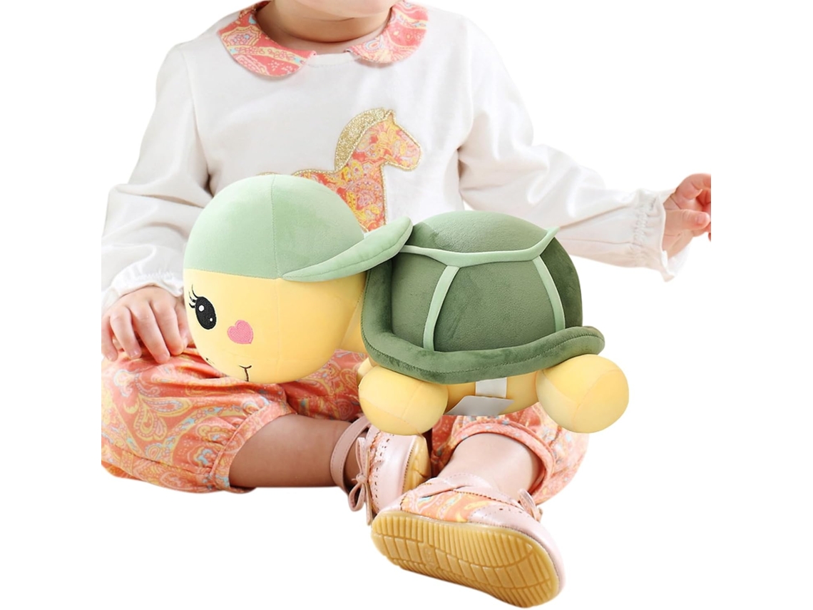 Tortuga De Peluche Con Gorro, Suave Para Pieles Sensibles, Compañera De Viaje, Adorable Diseño Para Bebés.