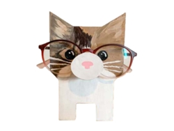 Soporte decorativo para gafas con forma de animal para mesa