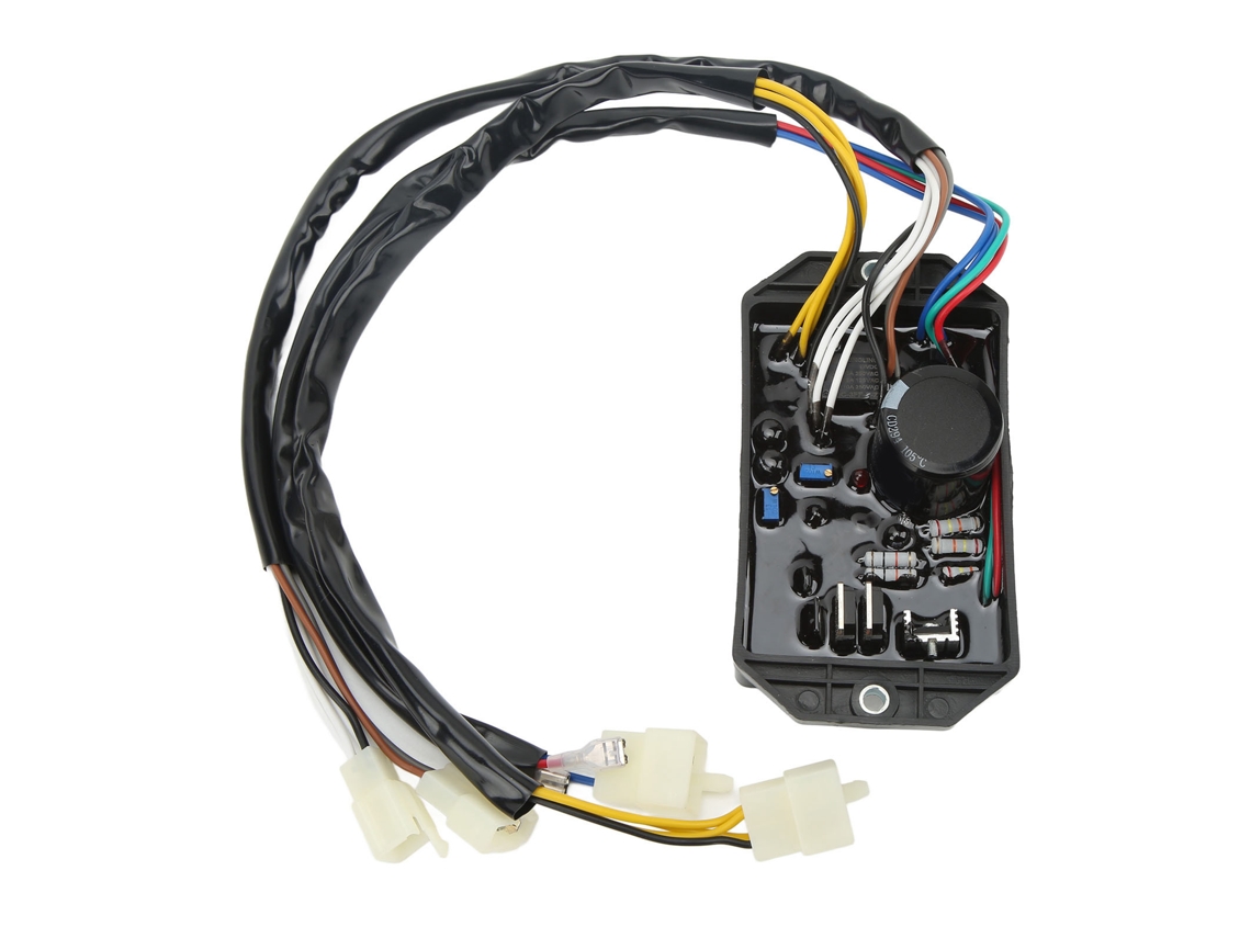 Regulador de voltaje trifásico de 14 cables AVR para generador diésel de 186-188 F y 5-6,5 kW