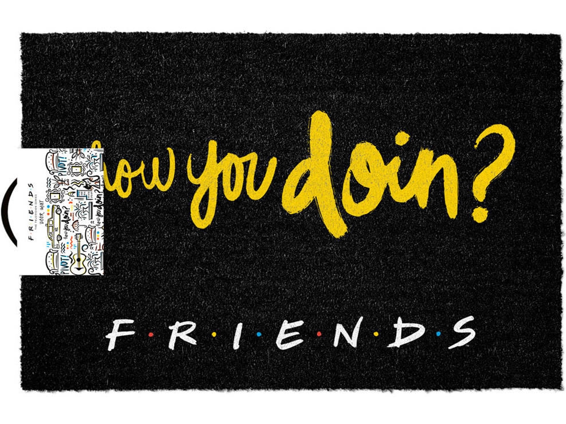 Alfombra de Puerta FRIENDS How You Doin'?