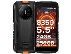 Smartphone robusto Doogee Fire 3 Ultra 24 GB 256 GB 8350 mAh Android 5.5 NFC Naranja