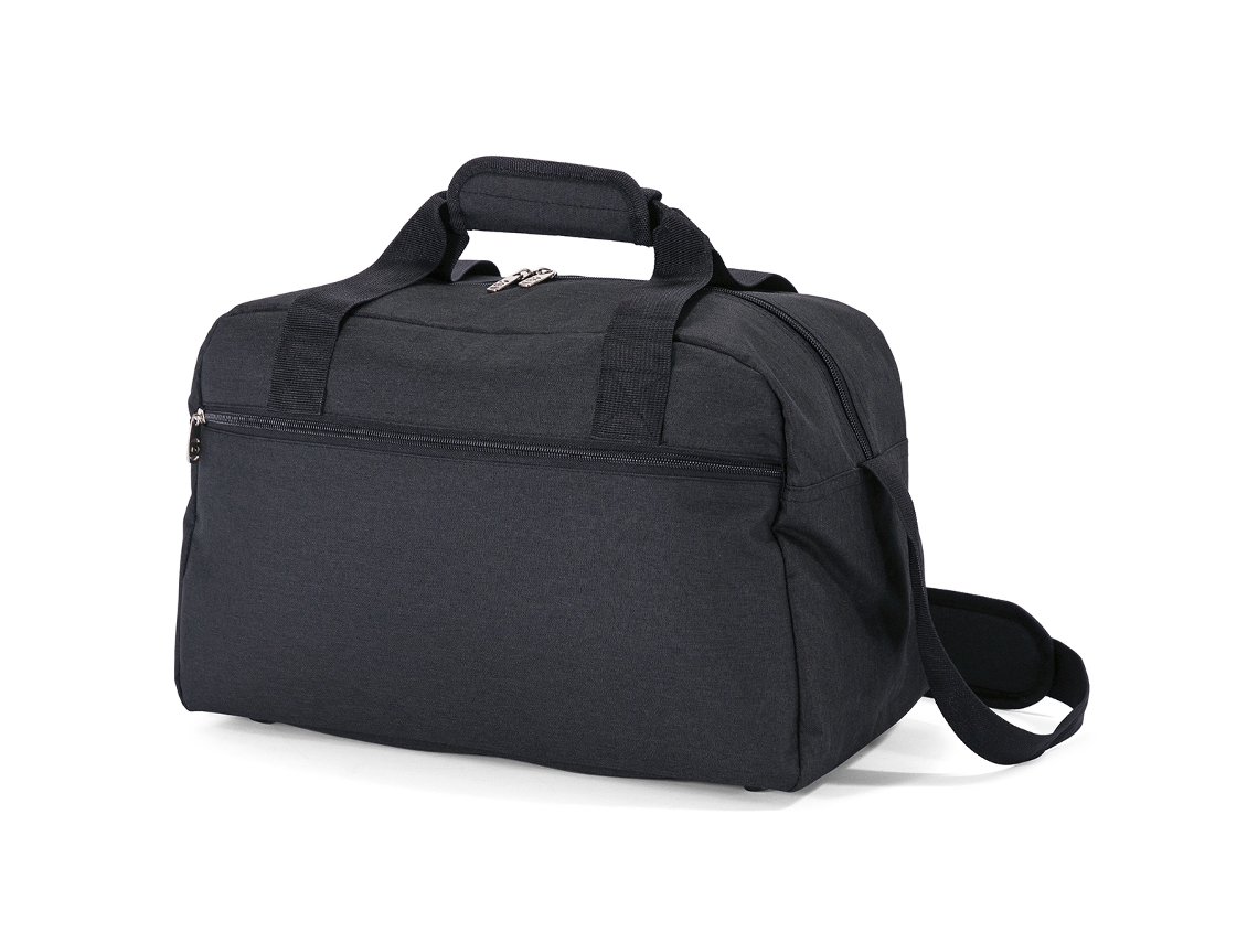 Bolsa De Viaje Benzi Bz5528 40×20×25 Cm, 55l, Apta Para Ryanair Y Vueling, Poliéster, Correa Ajustable Y Bolsillo Frontal, Negro