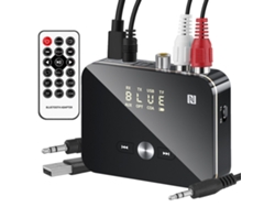 Sistema estéreo receptor y transmisor inalámbrico Rosewell Bluetooth 5.0 con conector de 3,5 mm
