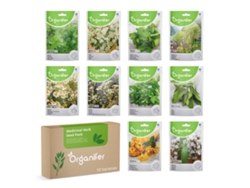 Semillas De Hierbas - Plantas Medicinales - Para La Salud Natural - 10 Variedades - Organifer
