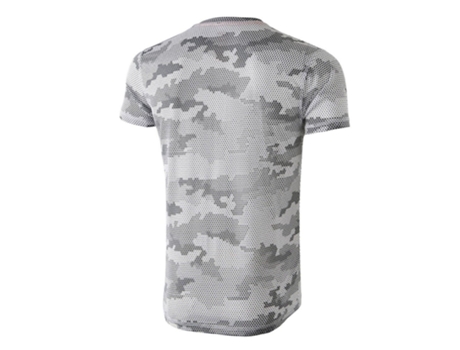 Camiseta de Hombre para Running 42K RUNNING Mimet Blanco (2XL)