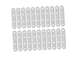 Juego De 40 Piezas De Escuadras Planas De Acero Inoxidable, Refuerzos De Esquina De Alta Resistencia Para Reparación.