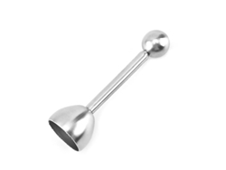 Abrehuevos De Acero Inoxidable: Cortador De Cáscaras Para Huevos Cocidos, Crudos O Duros.