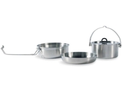 Olla para Camping TATONKA Camp Set Large (Acero inoxidable - 17,3 x 6 cm)