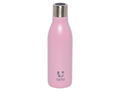 Garrafa Térmica de Luz Ultravioleta 500Ml Rosaasobu