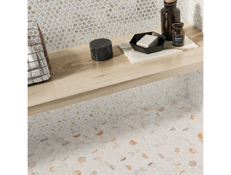Azulejo Porcelánico REALONDA Penny Calacatta Gold 31 x 31 cm (0.88 m2/cj)