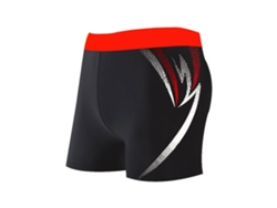 Bañador corto rojo de secado rápido para hombre, talla XL