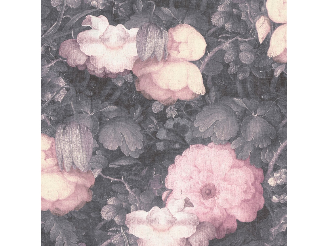 369212-Gu Papel Pintado Flores Mate Ligeramente Texturado 5 33 M2 PROFHOME