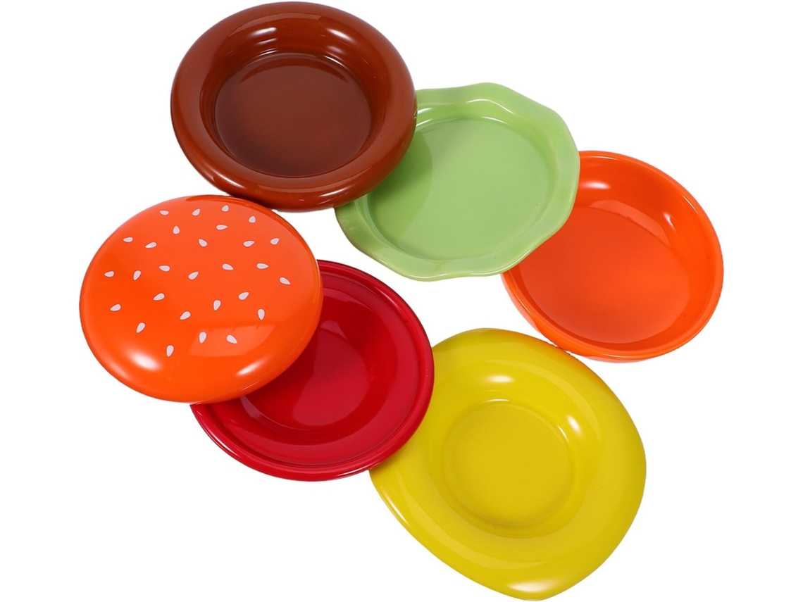 Juego De 6 Piezas De Cerámica Para Salsas Y Condimentos, Cuencos Redondos