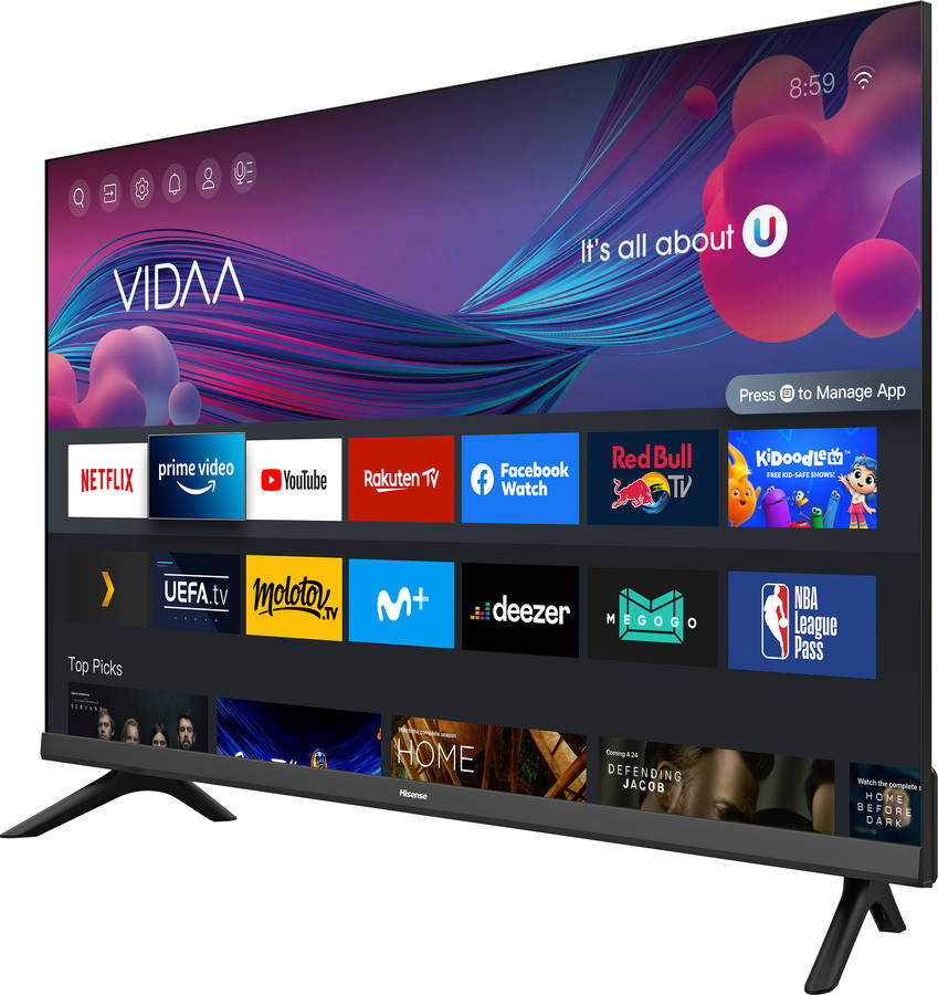 TV HISENSE 32A4BG (LED - 32'' - 81 cm - HD - Smart TV)
