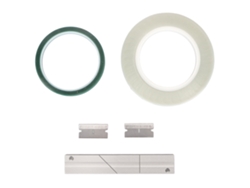 Kit De Bloque De Conexión De Cinta De Aluminio De 1/4 De Pulgada Con Guía De Cinta Y Cuchilla Para Revoxsonido