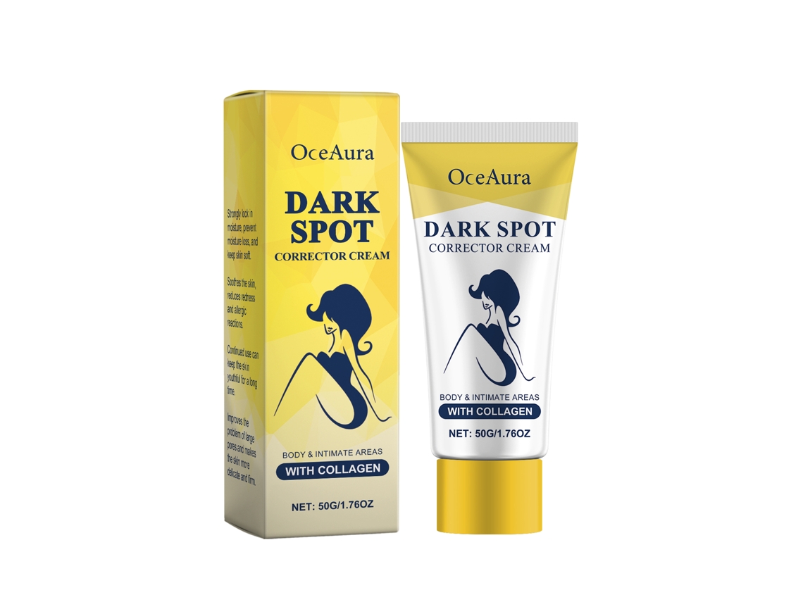 Crema blanqueadora para manchas oscuras en el cuerpo.