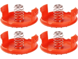 HYMNORA Reemplazo compatible con el carrete para la línea de recortadora de cuerdas, Sistema de alimentación automática de hilo de malezas premium Fuerza cent