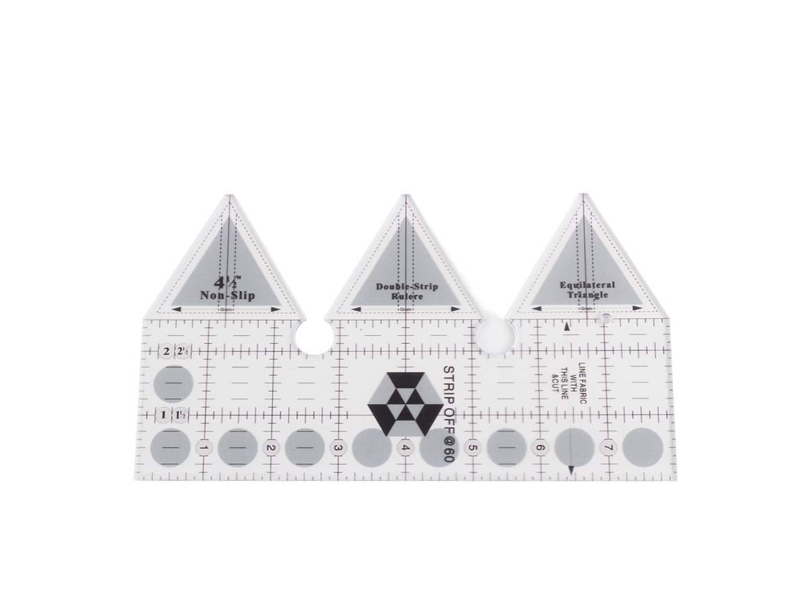Regla De Corte De Acrílico Transparente De 45/60/90 Grados Para Patchwork Y Costura.