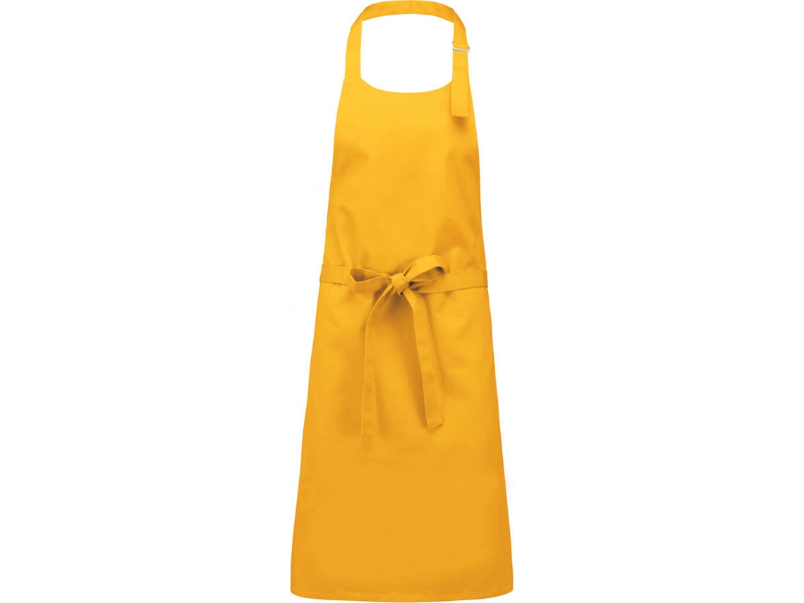 Delantal KARIBAN con Hebilla de Ajuste (Amarillo - Algodón - 90 x 76 cm)