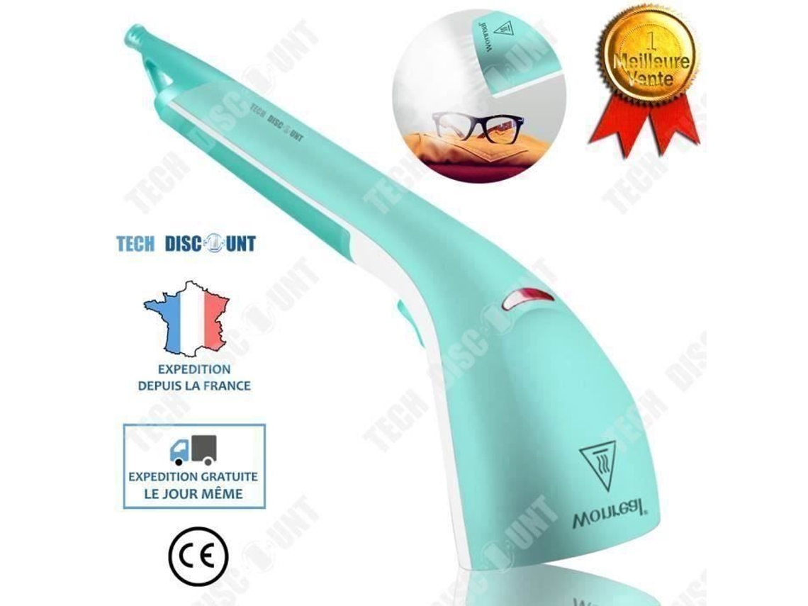 TD Pequeña Plancha Portátil De Viaje Plana Ropa Limpia Manual Máquina De Planchar En Caliente Mini Cepillo De Vapor Ropa Azul
