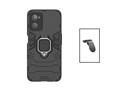 Funda Carro Proteção Militar para Oppo Oppo A76 GIFT4ME Negro