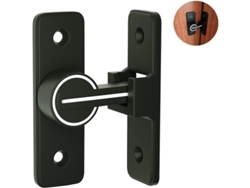 Cerradura Antirrobo Para Puertas Correderas Interiores, Burlete Para Puertas Batientes De 90°, Barra Transversal Con Pestillo, Para Puertas Y Ventanas (90 Grados).