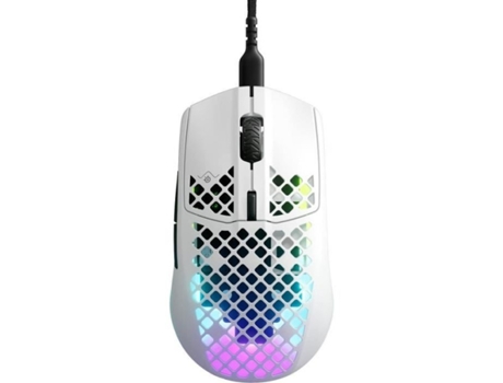 Ratón para juegos con cable ultraligero Aerox 3 2022 Snow Edition STEELSERIES