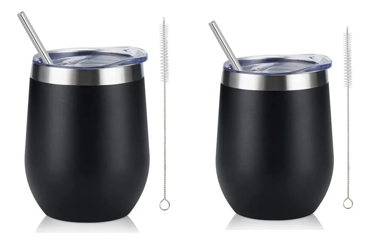 Taza térmica de acero inoxidable de doble pared de 360 ml Vayotoy