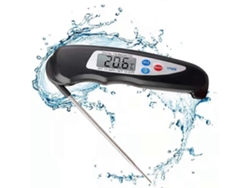 Termómetro digital de cocina con sonda plegable, lectura instantánea, termómetro para alimentos como carne, barbacoa, líquidos y aceite. GOKOCO