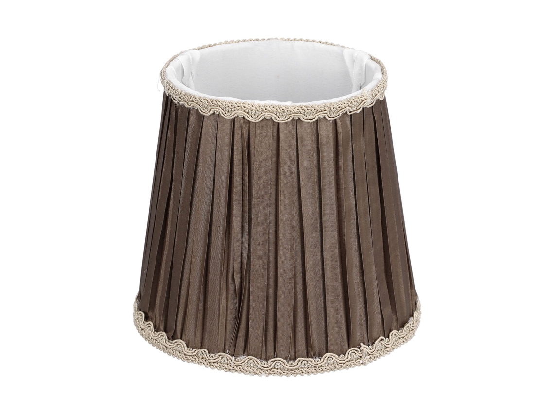 Pantalla De Tela, Diseño Moderno E Intervencionista Para Lámpara Mesa Decorativa, Compatible Con Bom