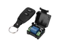 Cerradura Eléctrica Con Control Remoto 1 Canal Controlador De Llave Dc12v C09 010 433mhz