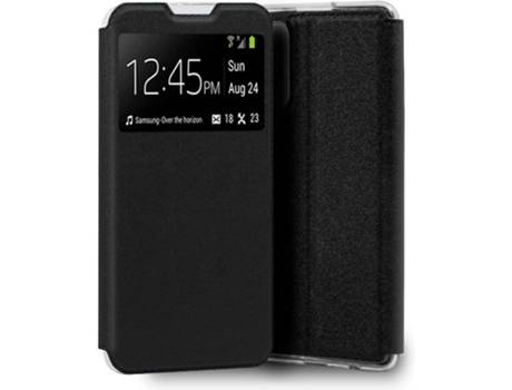 Funda Xiaomi Note 10/Note 10S COOL Flip Cover (Negro)