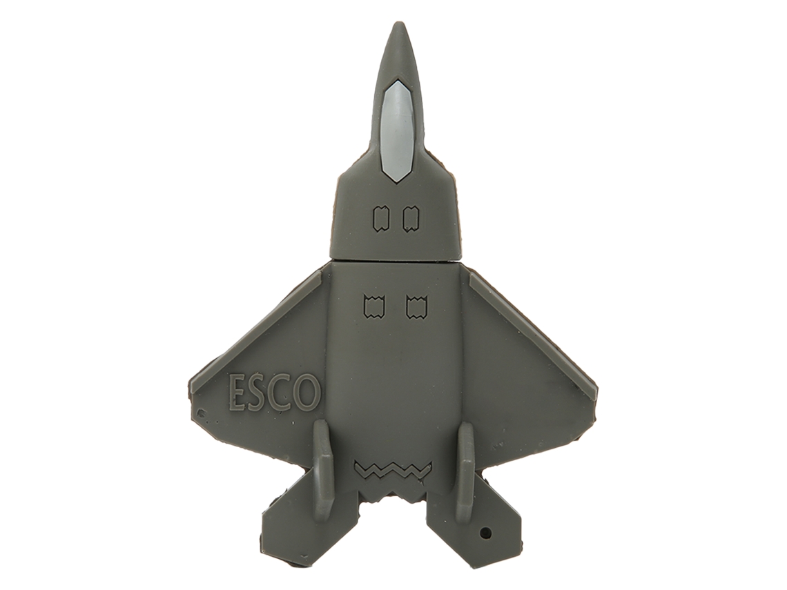 Unidad Flash Usb Muñeco Luchador De Dibujos Animados Gris 64gb Memoria Portátil