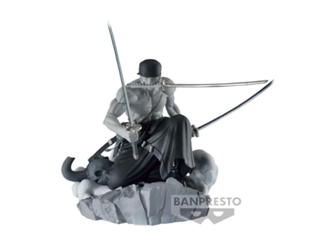 Figura Roronoa Zoro The Tones Dioramatic One Piece 15cm BANPRESTO