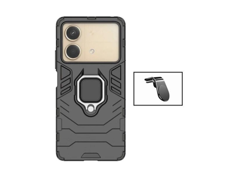 Funda Carro Proteção Militar para Xiaomi Xiaomi Poco X6 Neo GIFT4ME Negro