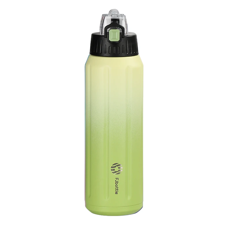 (verde Degradado, 600 Ml) Vaso Térmico De Doble Pared, Acero Inoxidable, Con Aislamiento Al Vacío, A Prueba De Fugas.
