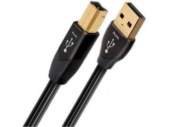 Cable USB AUDIOQUEST (USB - USB - 75 cm - Negro)
