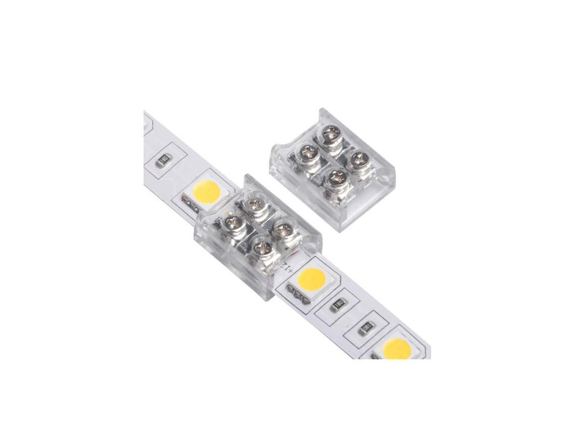 Conector Tira LED 12/24V DC para Unión con Tornillo