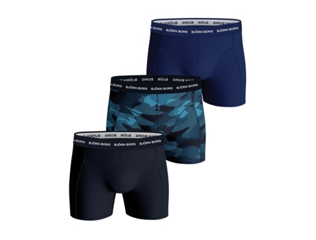 Boxers BJÖRN BORG Hombre (L - Multicolor - Pack 3)