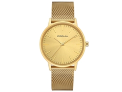 Reloj Analógico De Cuarzo Rosa Para Hombre Zhoulianfa Con Correa De Cuero Sintético.