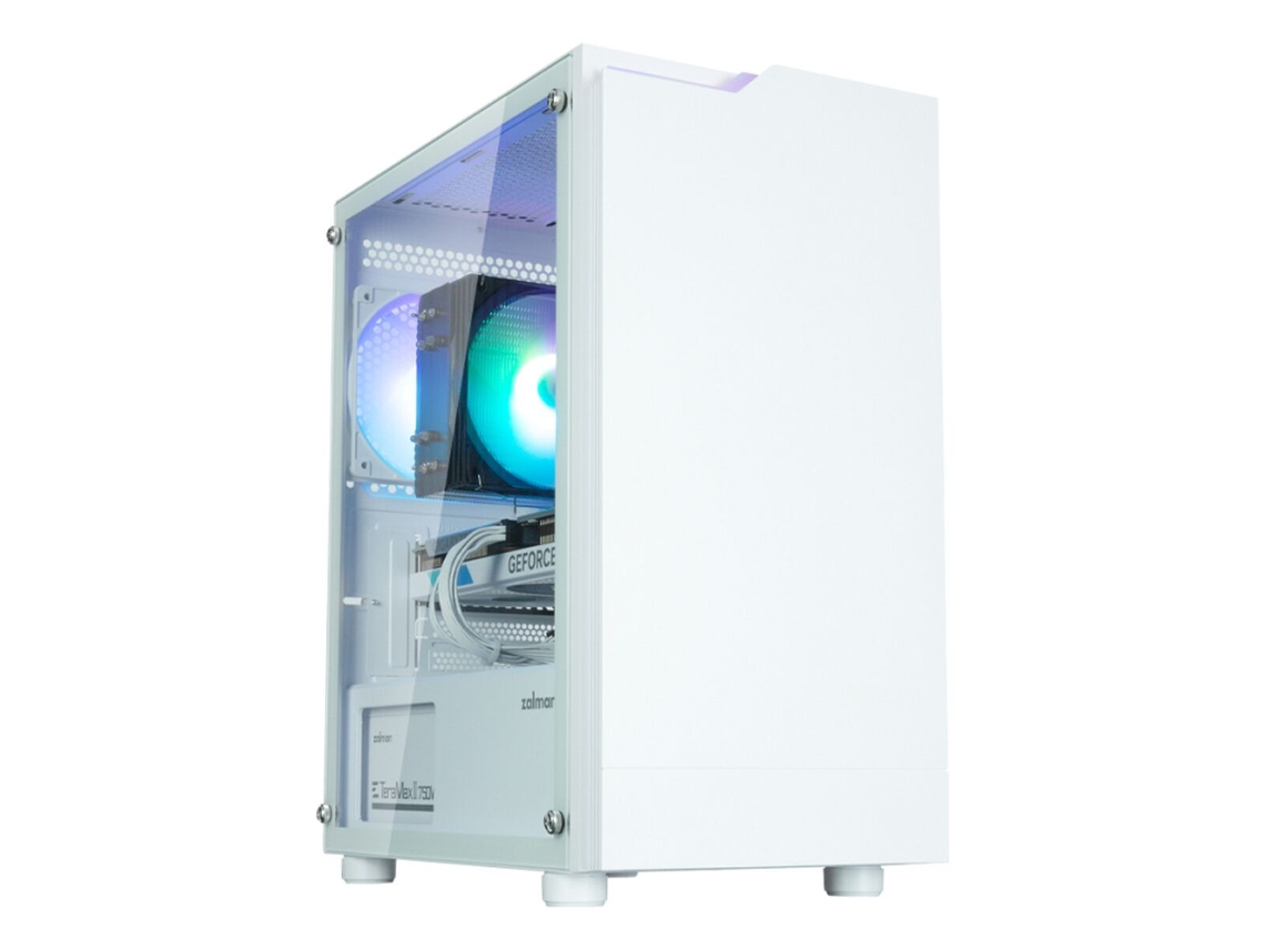 Caja Semitorre Atx Zalman T4 Plus (blanco - Mini-tower)