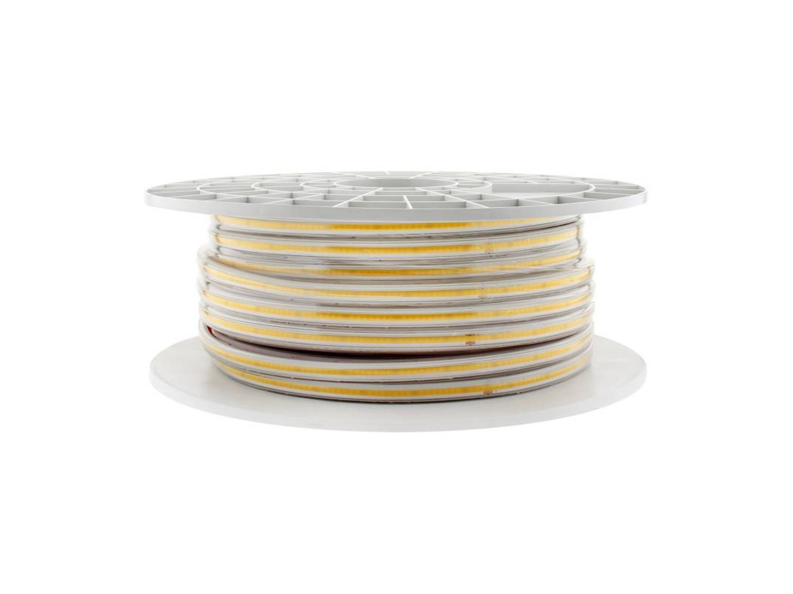 Tira Led LEDBOX 220V COB, 640Led/m, 15W/m, 12,5cm corte, 1 metro. Regulable Triac, Blanco frío, regulable