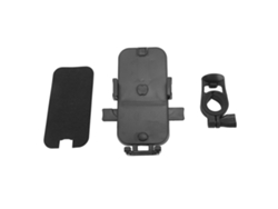 Soporte para teléfono para motocicleta, cuatrimoto y triciclo, rotación de 360°, de 4 a 6,5 pulgadas, 12 V CC (sin marca)