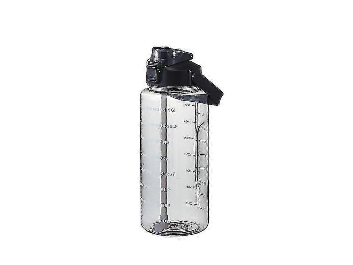 Botella De Agua Deportiva Motivacional De 2l Con Pajita De Plástico. Rosewell