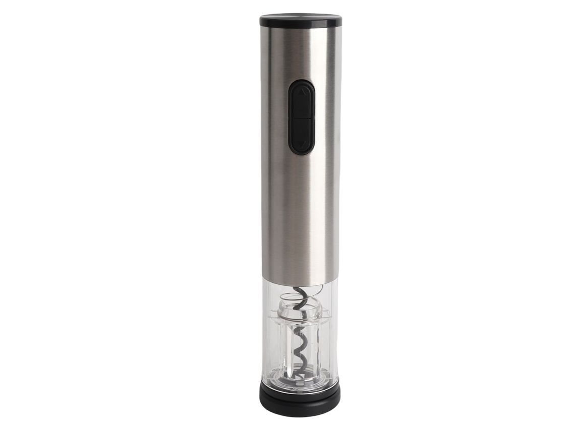 Abridor de Vino Eléctrico con Batería, Automático, con Sacacorchos y Luz LED, Portátil, para Fiestas y Camping.
