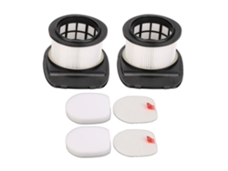 2 filtros reemplazables para aspiradora, filtro de algodón antipolvo y filtro de hojas para Iz162h, 362h, 363ht, 440h, 462h y 483h.