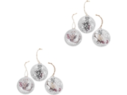Bombillas Led A Pilas De 6 Piezas Con Luz Decorativa De Cobre Para Árboles De Navidad De Interior Y Exterior.